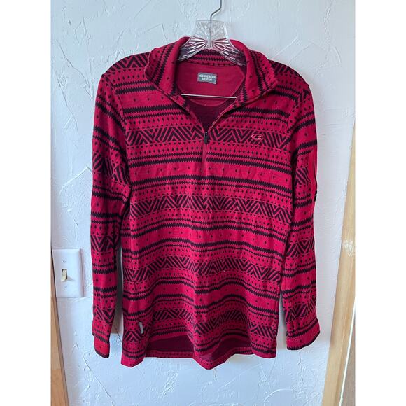 Icebreaker Merino 1/4 Zip Pullover Sz M - Picture 1 of 5